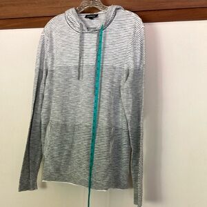 Express striped hoodie Large